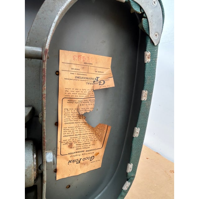 Metal 1951 GoodForm Tanker Chair Giò Ponti General Fireproofing For Sale - Image 7 of 9