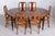 Art Deco Mahogany and Walnut Dining Table and Chairs attributed to Paul Follot, France, 1920s, Set of 7 For Sale - Image 14 of 18