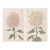 Whispering Petals Diptych – Vintage Japanese Botanical Prints (Set of 2), 12" X 18" For Sale