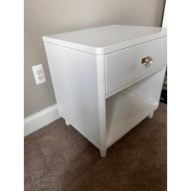 Large nightstand with spacious drawer. Brand and manufacturer are unknown.