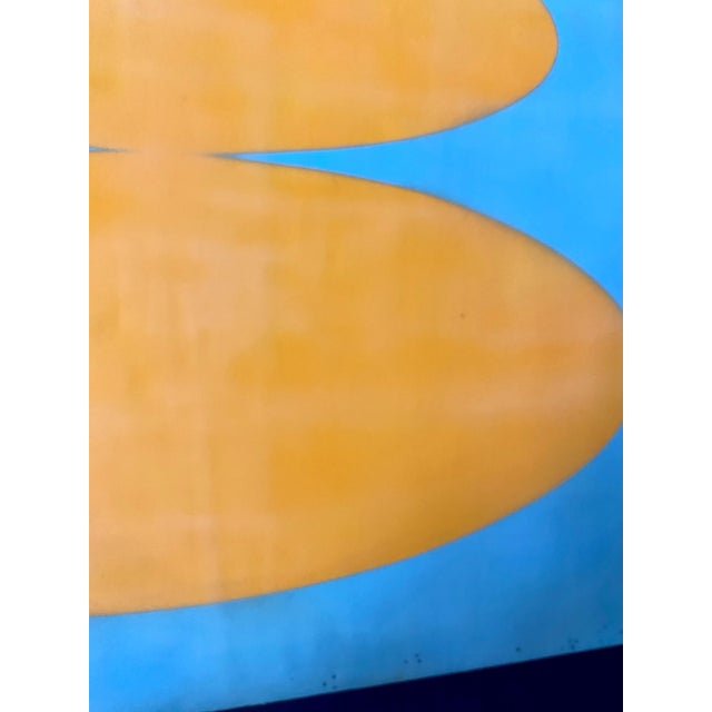 Original Encaustic Mixed Media Painting by Gina Cochran - "Colonel Mustard" For Sale - Image 6 of 6