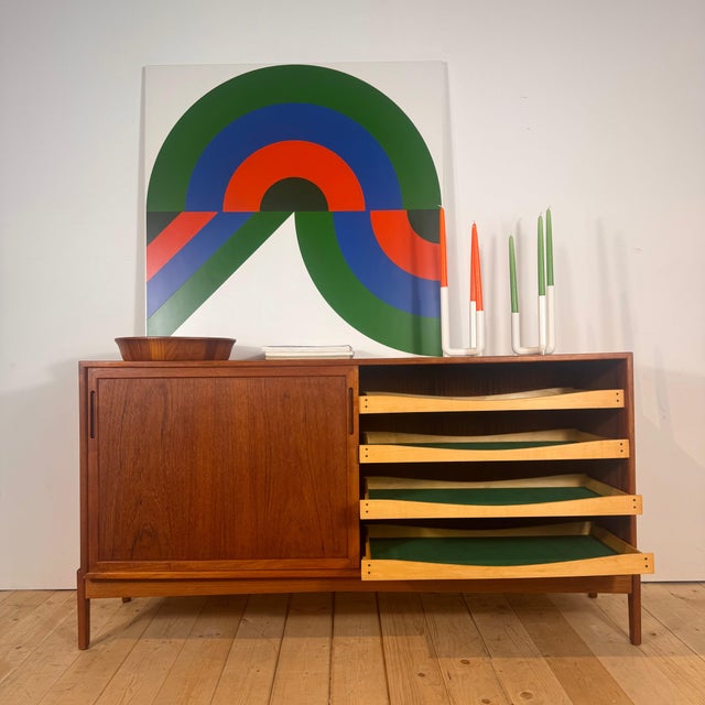 Danish Teak Credanza, 1960s For Sale - Image 5 of 10