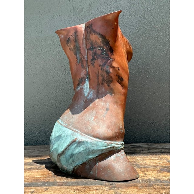 Vintage Figurative Bronze Sculpture For Sale In West Palm - Image 6 of 12