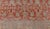 Antique Persian Sultanabad Rug With Floral Soft Red Field and Pale Blue Border For Sale - Image 11 of 15