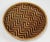 Mid 20th Century Woven Rattan Basket Tray For Sale - Image 5 of 9
