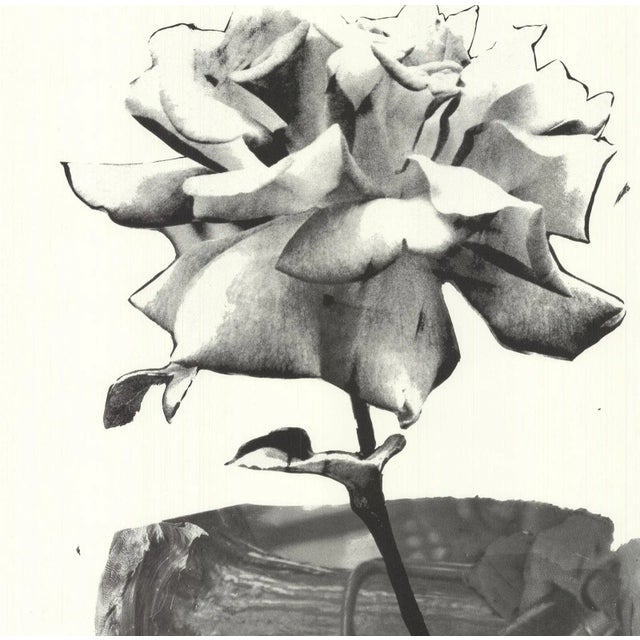 Robert Rauschenberg 1992 Robert Rauschenberg 'New York Philharmonic 150th Anniversary' Pop Art Black & White,Red,Blue,Gray USA Offset Lithograph For Sale - Image 4 of 7