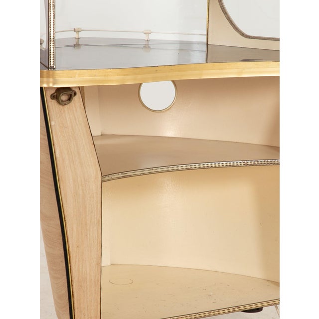 1960s Cocktail Bar in the Shape of a Boat Bow, England 1960s For Sale - Image 15 of 18