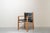 Armchair in Walnut and Leather by Gianfranco Frattini for Bernini, Italy, 1981 For Sale - Image 10 of 10