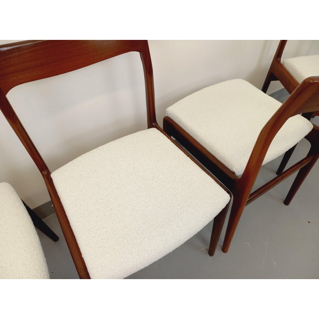 Vintage Scandinavian Teak Chairs, 1960s, Set of 6 For Sale - Image 3 of 18