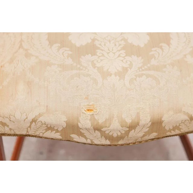 Shield Back Wheatsheaf Design Dining Chairs in the Style of Hepplewhite, Set of 6 For Sale - Image 9 of 10