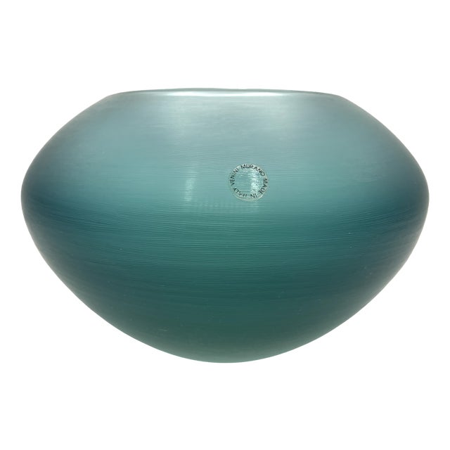 Vintage Vase in Glass by Paolo Venini, 1992 For Sale