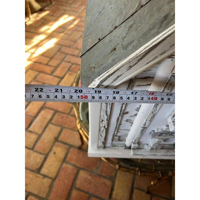 Colossal Handmade Folk Art Church Birdhouse For Sale - Image 18 of 18