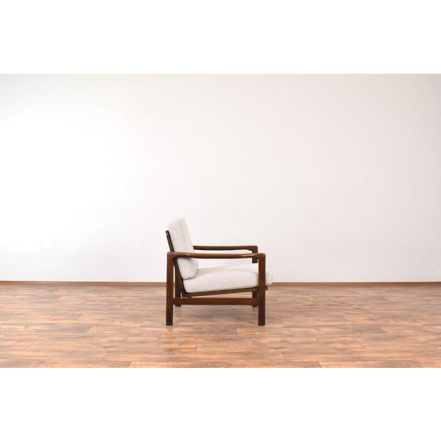 Wood Mid-Century Modern Lounge Chairs by Z. Bączyk, 1960s, Set of 2 For Sale - Image 7 of 15