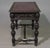 Late 19th Century British Carved Oak Leather Top Writing Table For Sale - Image 4 of 17