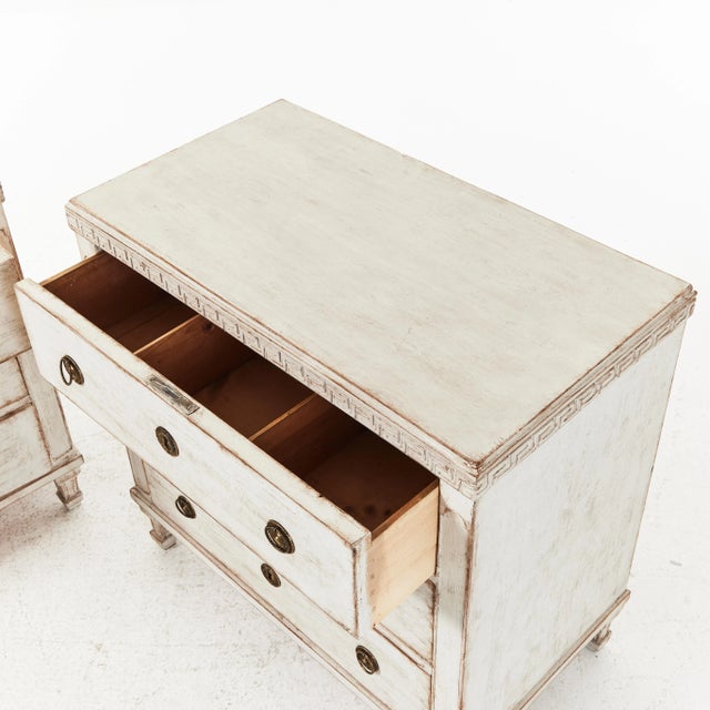 Twin Chests of Drawers, 1850s, Set of 2 For Sale - Image 4 of 6