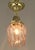 1920s Art Nouveau Pendant Light with Vaseline Glass Shade, Vienna, 1920s For Sale - Image 5 of 8