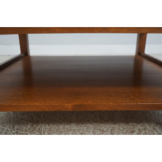 Stickley Mission Oak Tile Top Coffee Cocktail Table For Sale - Image 9 of 14