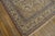 1950s Ivory Medallion Vintage Persian Nain Wool & Silk Carpet 5'1" X 8'10" Knotted Rug For Sale - Image 10 of 12