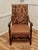 French Carved Oak Salon Throne Chair, 1850 For Sale - Image 12 of 13