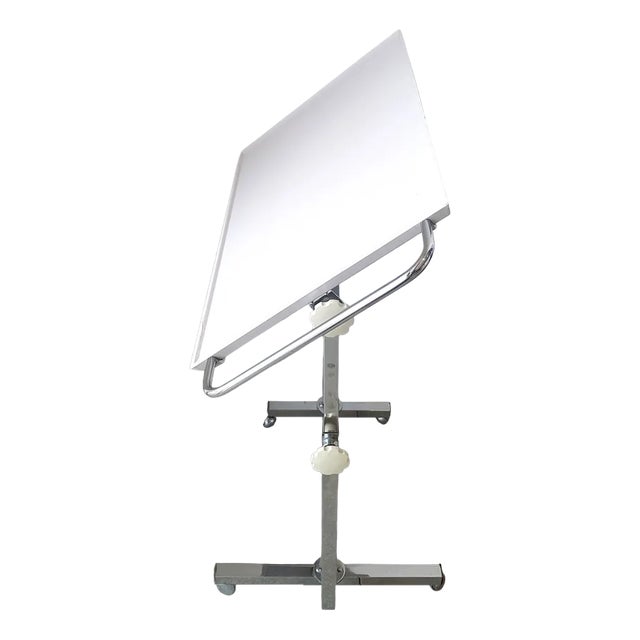 Multi-Purpose White Folding Table from Bremshey & Co. For Sale