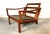 Brown Danish Teak Easy Chair from Glostrup, 1960s For Sale - Image 8 of 13
