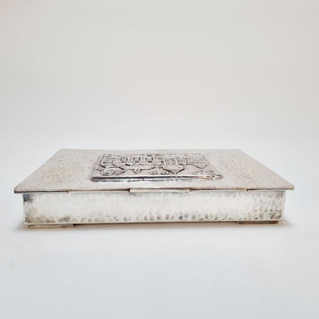 Mid-Century Modern Brutalist Hungarian Applied Art Cigar Box, 1960s For Sale - Image 3 of 11