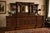 Victorian Hand-Carved Oak Front and Back Pub Bar, 1980 For Sale - Image 11 of 12