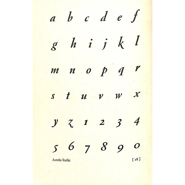 "Alphabets: A Manual of Letter Design" 1930 McMurtrie, Douglas C. For Sale In New York - Image 6 of 8