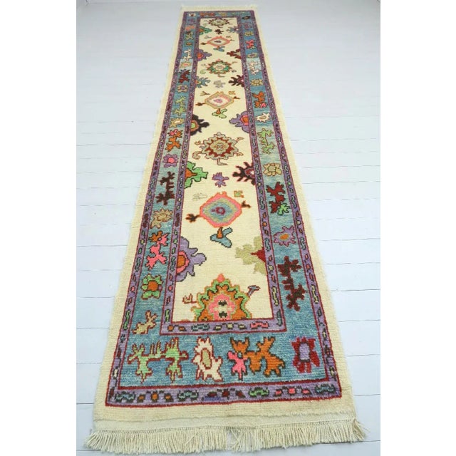Turkish Anatolian Kilim Runner-2′11″ × 13′5 For Sale - Image 13 of 13