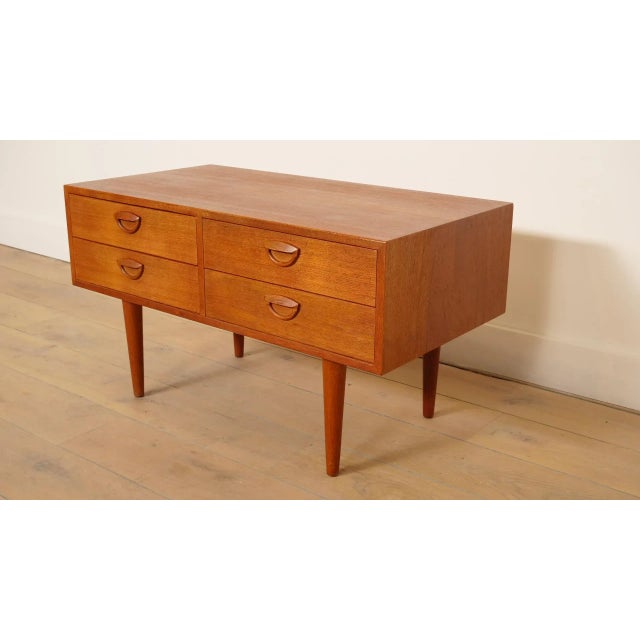 Vintage Danish Sideboard in Teak, 1960 For Sale - Image 3 of 9