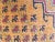 Abstract Midcentury Boujad Wool Floor Pouf For Sale - Image 3 of 6