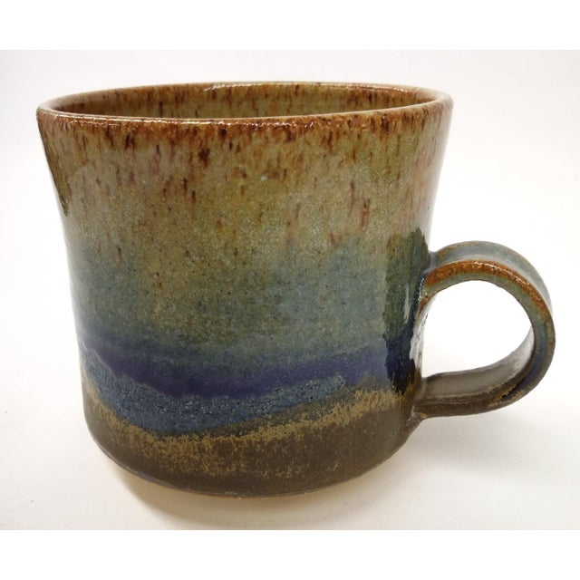Gorgeous colors like the desert at sunset, this mug will look great in your rustic or industrial bathroom. A perfect size...