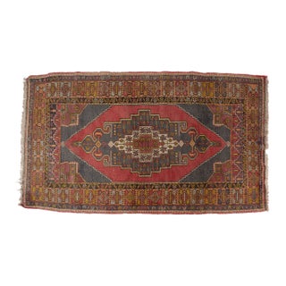 Anatolian Floral Wool Carpet For Sale