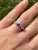 The Kineta: Ladies Tanzanite and Diamond Ring in 18K For Sale - Image 9 of 10