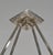 Loys Lucha French Art Deco Pendant Light 1930s - Octagonal Pink Enameled Floral Bowl For Sale - Image 12 of 14