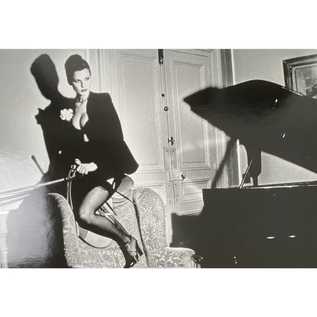 1970s Helmut Newton "Saddle Ii, Paris 1976" – 20" X 24" Vintage Silver Gelatin Print With Certificate of Authenticity. For Sale - Image 5 of 6