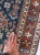 Persian 1920's Ancient Nomadic Northwest Persian Karaja Indigo, Clay & Forest Green Runner Rug 3.2 X 13.5 For Sale - Image 3 of 12