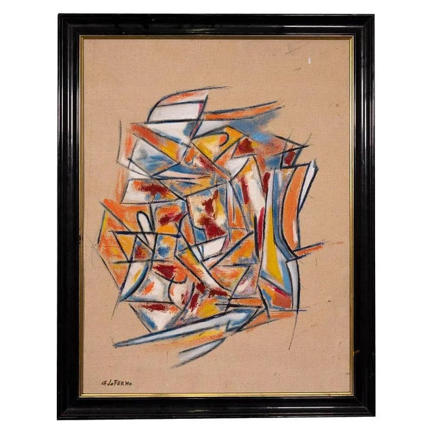 Giorgio Lo Fermo - Lines - Oil Painting - 2019 For Sale - Image 4 of 4