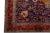 Textile 1960s Blue Persian Tabriz Vintage Wool Rug With Rossete Motif For Sale - Image 7 of 7