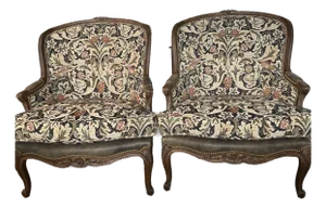 Mid 20th Century Louis XV Style Century Furniture North Carolina Set of Two Chairs