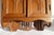 Brown Antique Art Nouveau Carved Wooden Cabinet with Floral Details, 1920s For Sale - Image 8 of 15
