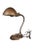 Vintage Mid Century Modern Gooseneck Metal Desk Lamp - Industrial Dome Shade For Sale - Image 4 of 10