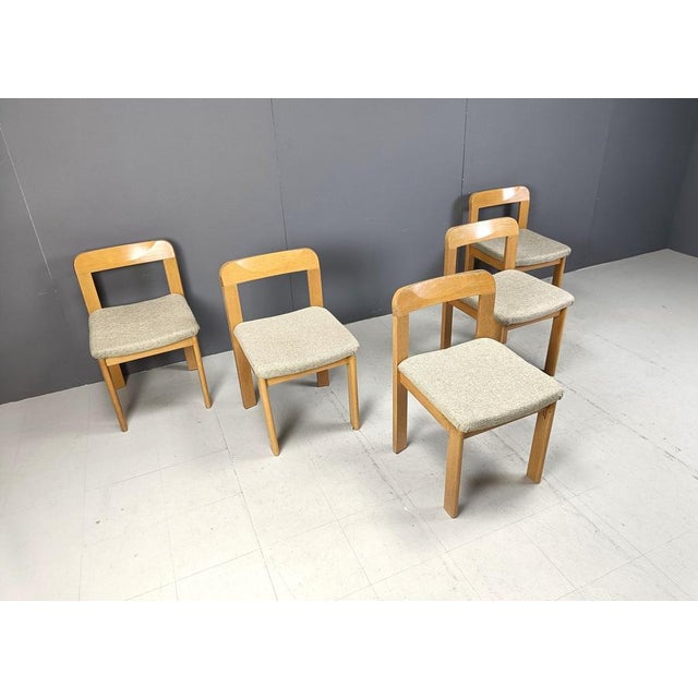 Brutalist Dining Chairs, 1970s, Set of 6 For Sale - Image 9 of 10