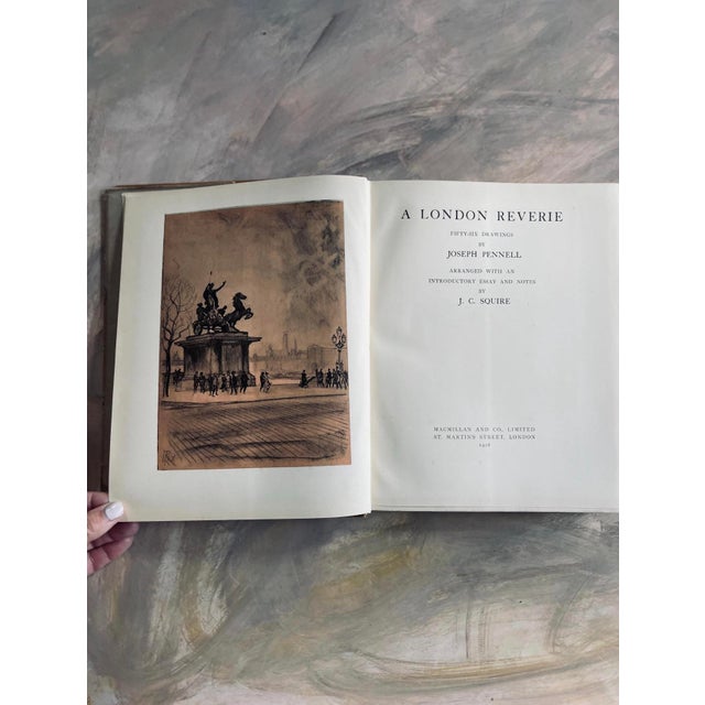 1920s 1928 a London Reverie Fifty-Six Drawings by Joseph Pennell For Sale - Image 5 of 10