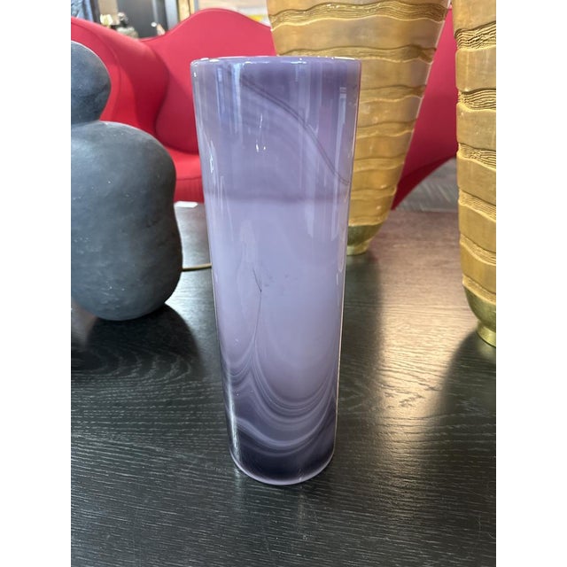 Large Glass Vase from Atelier Maure-Viel, 1970 For Sale - Image 6 of 9