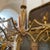 1950 Large Mid-Century Modern Brass Chandelier by Filc, Milano For Sale - Image 9 of 13