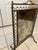 Early 20th Century Vintage Brass Dragon Handle Hearth Mirror, Beveled Smoked Glass For Sale - Image 5 of 6