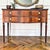 Vintage Federal Flame Mahogany Sheraton Style Server | Sideboard | Statement Entryway Piece For Sale - Image 4 of 11