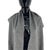 Modern Loro Piana Dark Grey Solid 100% Cashmere Scarf For Sale - Image 3 of 10