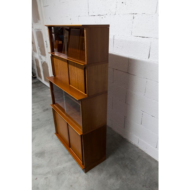 Mid-Century Oscar Bookcase attributed to Didier Rozaffy, 1952 For Sale - Image 11 of 18